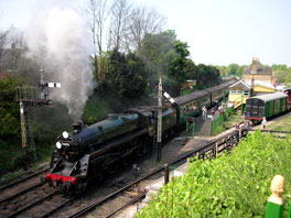 Watercress line steam railway